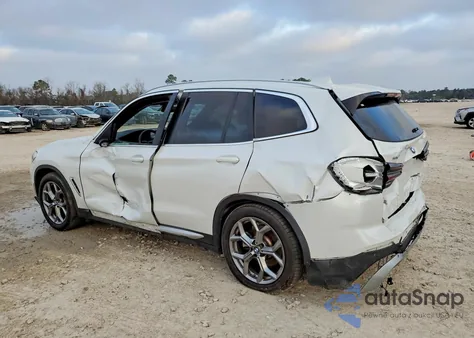 2024 BMW X3 Sdrive30I z USA, uszkodzony, nr VIN 5UX43DP02R9W89858
